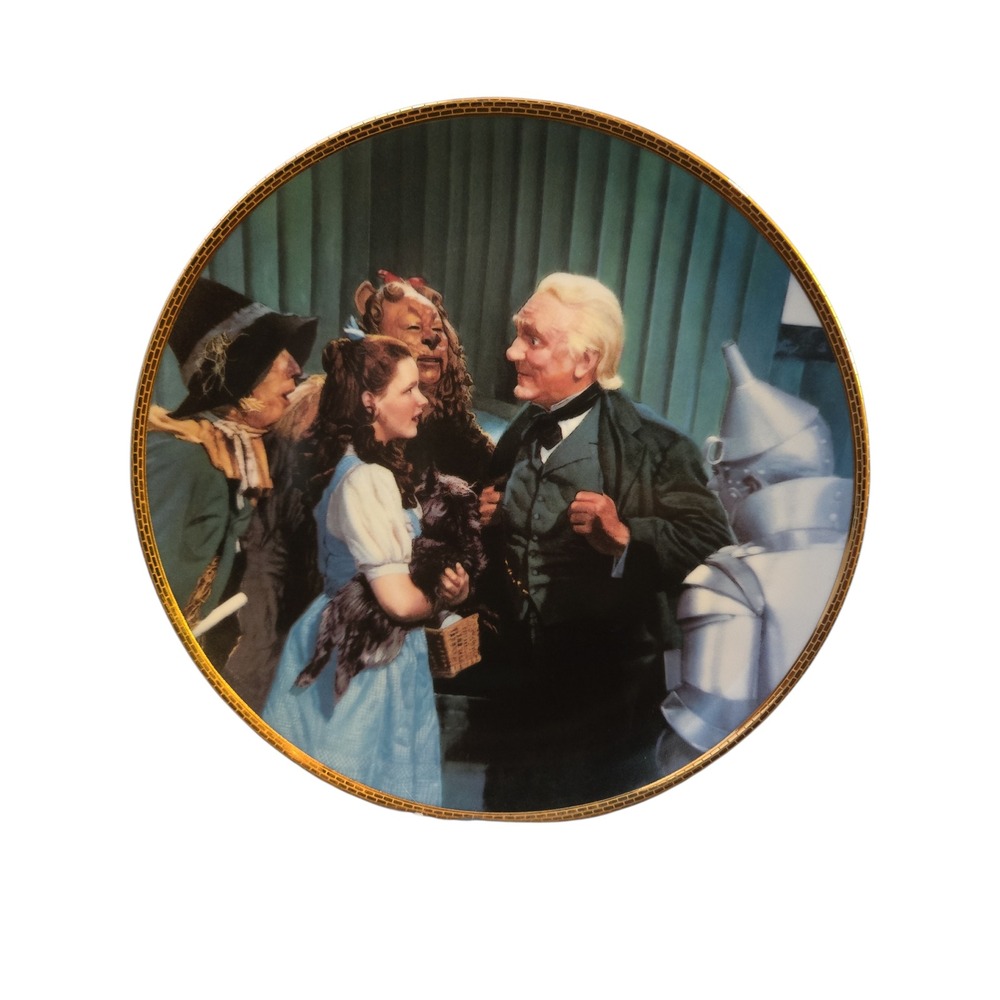 Great and Powerful Oz Collector‎ Plate Celebrating 50th Anniversary of 1939 Film